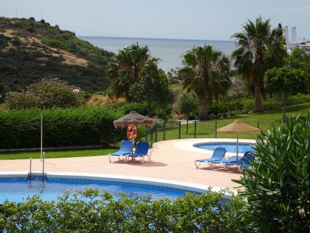 Casares Appart 2 Ch Dans Parc Tropical Avec Vue Sur Mer, Montagne Et Piscine Lägenhet Exteriör bild